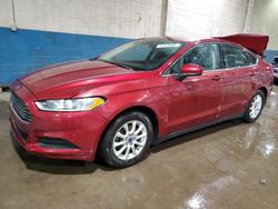 Clean Title Cars for sale at auction: 2016 Ford Fusion S