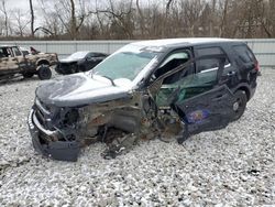 Salvage cars for sale at Barberton, OH auction: 2013 Ford Explorer Police Interceptor