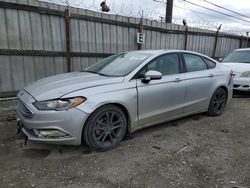 Ford salvage cars for sale: 2018 Ford Fusion SE Hybrid