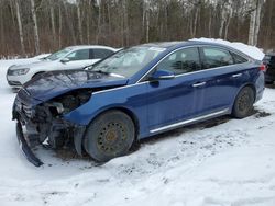 Salvage cars for sale from Copart Cookstown, ON: 2015 Hyundai Sonata Sport