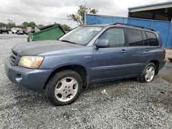 Salvage cars for sale at Riverview, FL auction: 2005 Toyota Highlander Limited