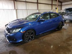 Carros salvage sin ofertas aún a la venta en subasta: 2018 Honda Civic Sport