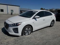 Salvage cars for sale at Tulsa, OK auction: 2020 Hyundai Ioniq Blue