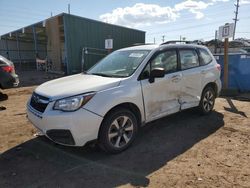 Salvage cars for sale at Colorado Springs, CO auction: 2017 Subaru Forester 2.5I