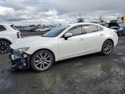 Salvage cars for sale at Eugene, OR auction: 2015 Mazda 6 Grand Touring