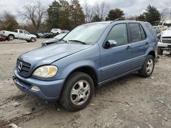 Mercedes-Benz salvage cars for sale: 2004 Mercedes-Benz ML 350