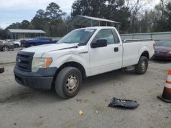 Salvage cars for sale at Savannah, GA auction: 2013 Ford F150