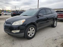 Salvage cars for sale at Indianapolis, IN auction: 2012 Chevrolet Traverse LT