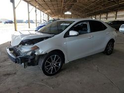 Carros salvage a la venta en subasta: 2017 Toyota Corolla L