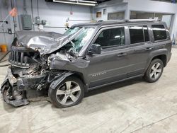 Salvage cars for sale at Wheeling, IL auction: 2016 Jeep Patriot Latitude