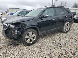 Salvage cars for sale at Wayland, MI auction: 2013 KIA Sorento EX