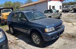 Isuzu salvage cars for sale: 2002 Isuzu Rodeo S