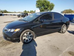 Honda salvage cars for sale: 2009 Honda Civic LX