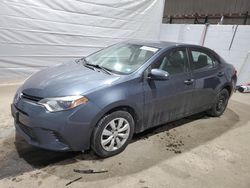 Salvage cars for sale at Candia, NH auction: 2016 Toyota Corolla L