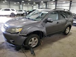 Salvage cars for sale at Ham Lake, MN auction: 2007 Mitsubishi Outlander LS