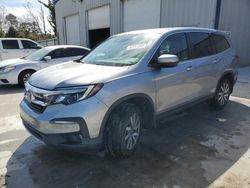 Salvage cars for sale at Savannah, GA auction: 2021 Honda Pilot EX