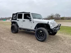 Salvage cars for sale at Grand Prairie, TX auction: 2016 Jeep Wrangler Unlimited Sport