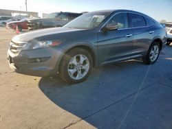 Salvage cars for sale at Grand Prairie, TX auction: 2012 Honda Crosstour EXL