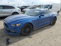 Salvage cars for sale at Indianapolis, IN auction: 2017 Ford Mustang