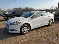 Salvage cars for sale at Chalfont, PA auction: 2016 Ford Fusion SE