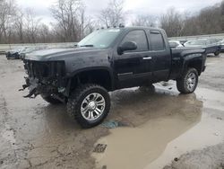 Salvage cars for sale at Ellwood City, PA auction: 2011 Chevrolet Silverado K1500 LT