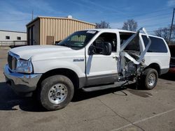 Salvage cars for sale at Moraine, OH auction: 2002 Ford Excursion XLT