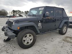 Salvage cars for sale at Loganville, GA auction: 2016 Jeep Wrangler Unlimited Sport