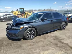 Salvage cars for sale at Pennsburg, PA auction: 2024 Honda Civic EX