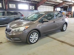 Salvage cars for sale at East Granby, CT auction: 2014 KIA Forte LX