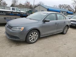 Salvage cars for sale from Copart Wichita, KS: 2013 Volkswagen Jetta SE