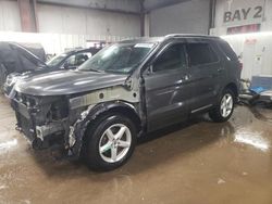 Salvage cars for sale at Elgin, IL auction: 2017 Ford Explorer XLT