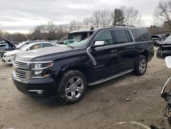 Salvage cars for sale at North Billerica, MA auction: 2016 Chevrolet Suburban K1500 LTZ