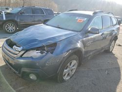 Salvage cars for sale at Ellwood City, PA auction: 2014 Subaru Outback 2.5I Premium