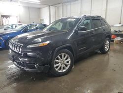 Salvage cars for sale at Madisonville, TN auction: 2015 Jeep Cherokee Limited