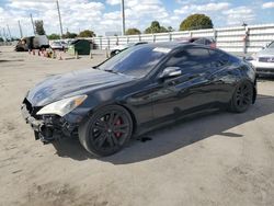 Salvage cars for sale at Miami, FL auction: 2010 Hyundai Genesis Coupe 3.8L