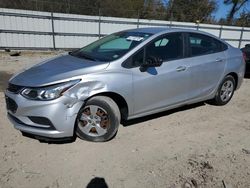 Salvage cars for sale at Hampton, VA auction: 2016 Chevrolet Cruze LS