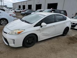 Salvage cars for sale at Jacksonville, FL auction: 2012 Toyota Prius