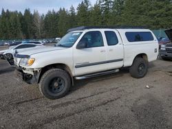 Salvage cars for sale at Graham, WA auction: 2003 Toyota Tundra Access Cab SR5