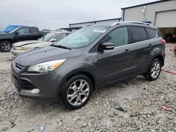 Salvage cars for sale at Wayland, MI auction: 2015 Ford Escape Titanium