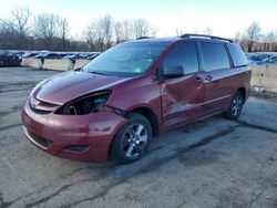 Salvage cars for sale at Marlboro, NY auction: 2007 Toyota Sienna CE