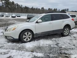 Salvage cars for sale at Windham, ME auction: 2011 Subaru Outback 3.6R Limited