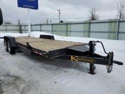 Salvage trucks for sale at Central Square, NY auction: 2023 Kaufman Trailer