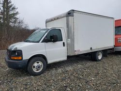 Salvage trucks for sale at West Warren, MA auction: 2012 GMC Savana Cutaway G3500