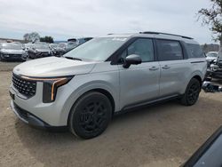 Salvage cars for sale at San Martin, CA auction: 2025 KIA Carnival SX