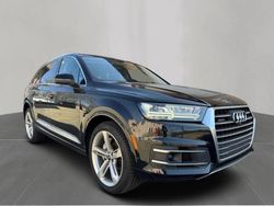 Salvage cars for sale at North Billerica, MA auction: 2019 Audi Q7 Prestige