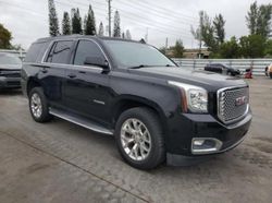 GMC Vehiculos salvage en venta: 2015 GMC Yukon SLE