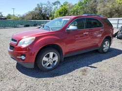 Salvage cars for sale at Riverview, FL auction: 2014 Chevrolet Equinox LTZ