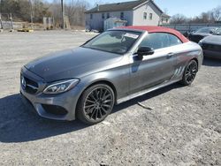 Salvage cars for sale at York Haven, PA auction: 2018 Mercedes-Benz C 43 4matic AMG