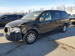 Salvage cars for sale at Bridgeton, MO auction: 2009 Chrysler Town & Country LX