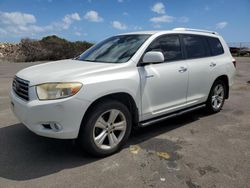 Salvage cars for sale at Kapolei, HI auction: 2008 Toyota Highlander Limited